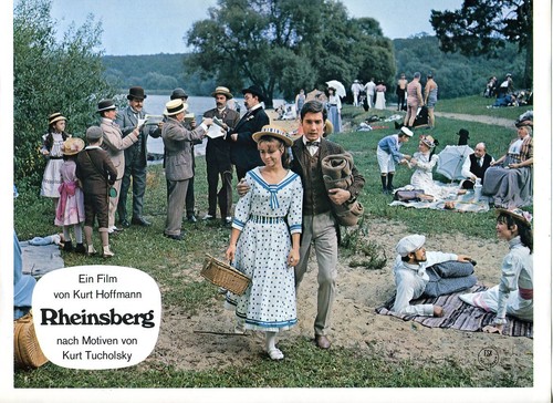 Aushangfoto Cornelia Froboess & Christian Wolff in Rheinsberg (1967)