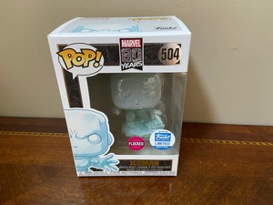 Funko Pop! Marvel 80 Years ICEMAN Bobblehead #504- Flocked- Limited Edition- NEW 889698448383 | eBay
