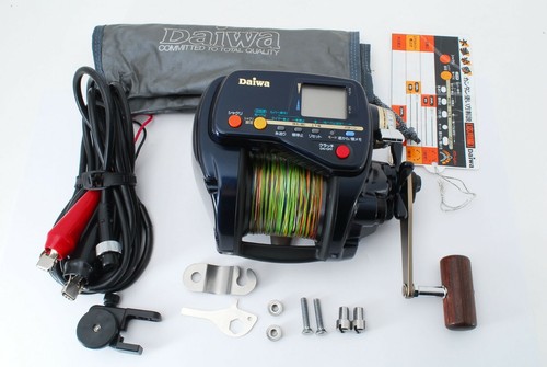 Near Mint Daiwa Super Tanacom EX50 Electric Reel Big Game Saltwater From Japan