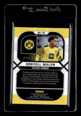 2021-22 Panini Obsidian #79 Donyell Malen /105 - NM-MT | eBay