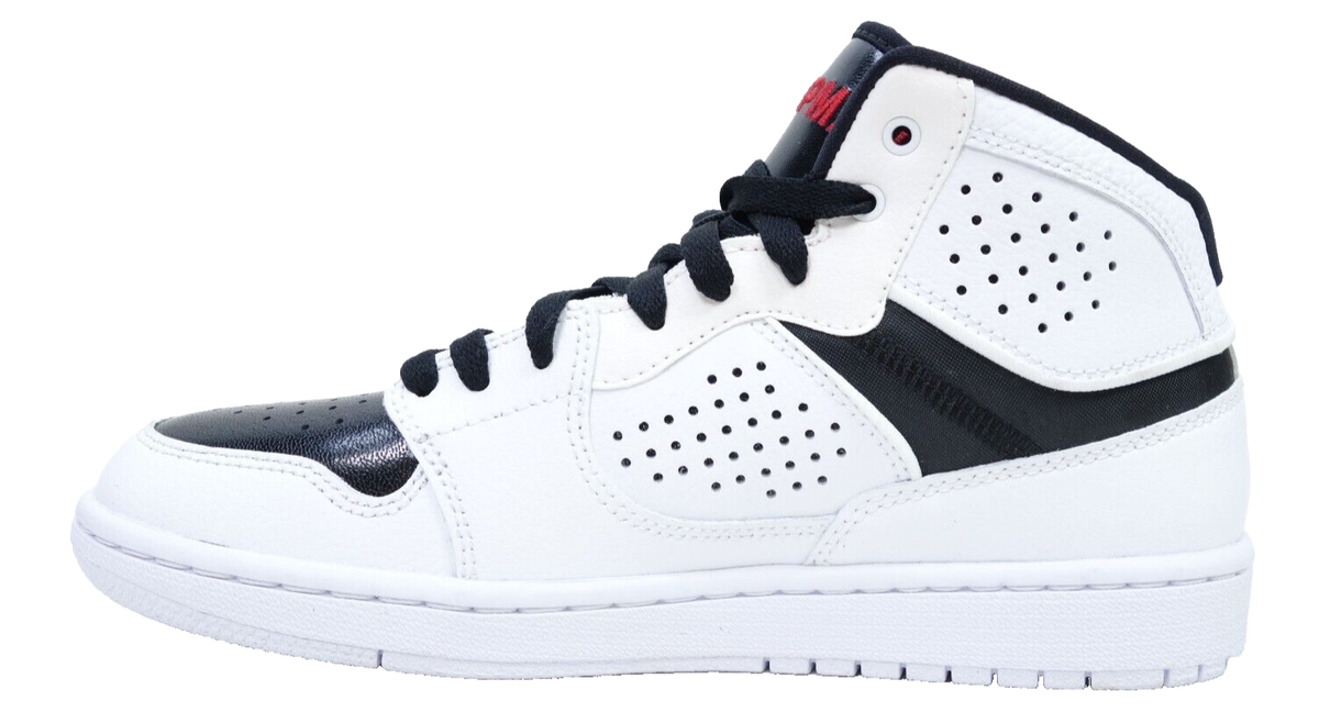 スニーカー NIKE Jordan Access AV7942-101  20cm Nike Boys Air Jordan Access AV7942-101 White Basketball