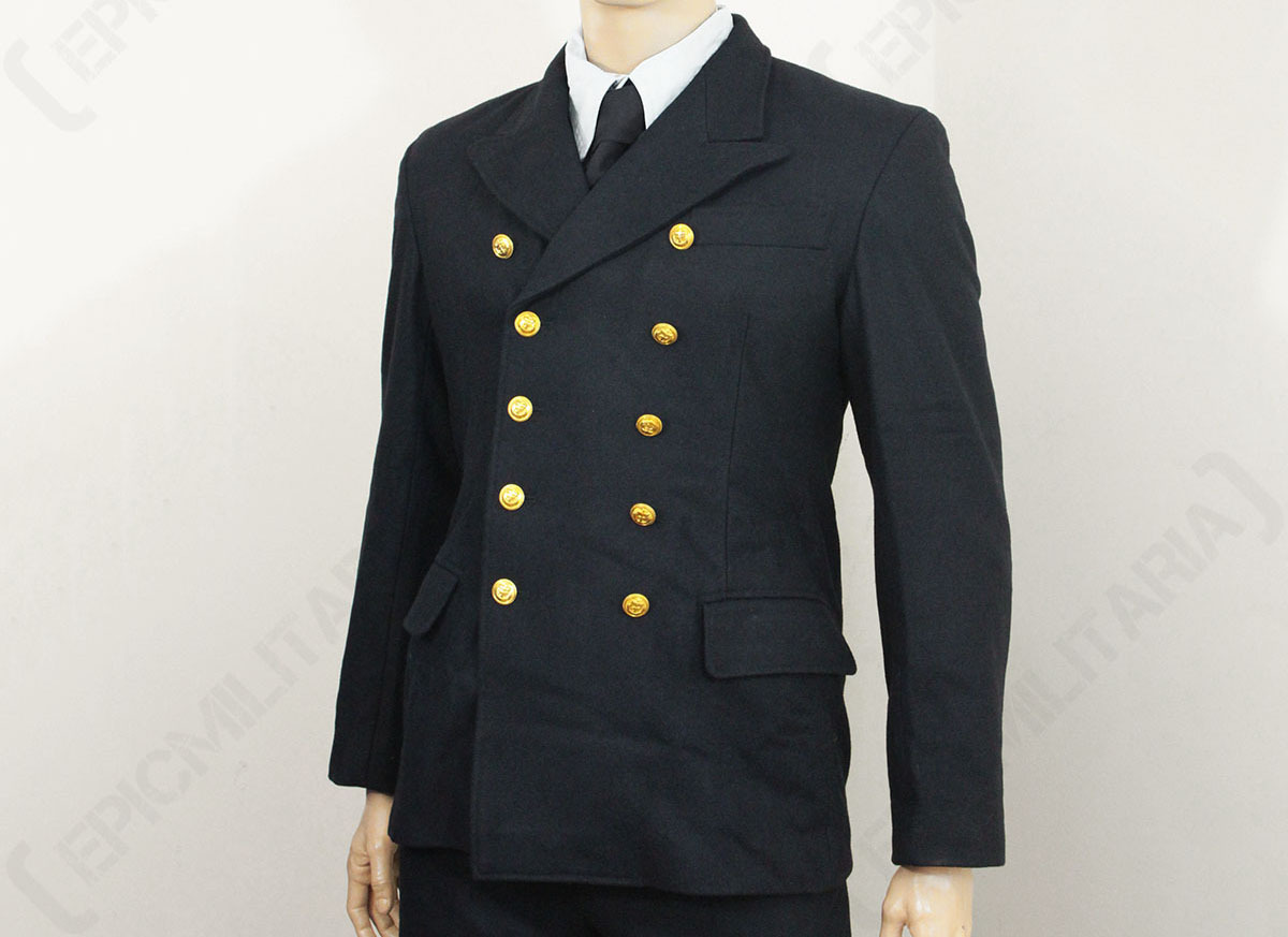 WW2 German Kriegsmarine Officer Wool Tunic - Repro Navy WW2 German Kriegsmarine Officer Wool Tunic - Repro Navy