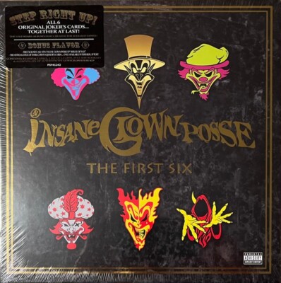 Insane Clown Posse - The First Six CD Box Set (FACTORY SEALED) 2nd Pressing