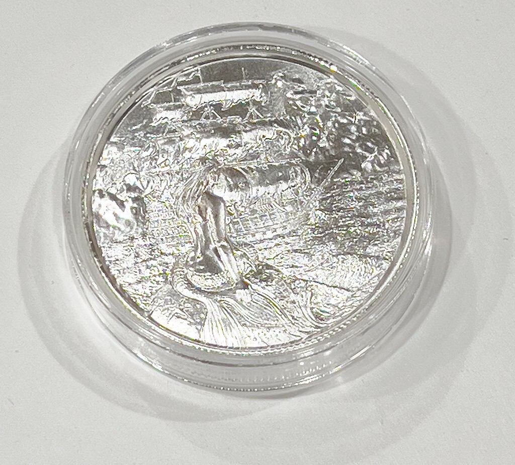 Elemetal Privateer Series Siren (Mermaid) 2 oz .999 Silver Round