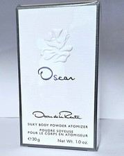 Oscar De La Renta Silky Body Powder Atomizer 1.0 oz/30g For Women New In Box