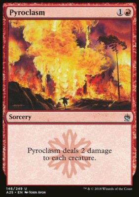 Magic the Gathering MTG Pyroclasm (146) Masters 25   LP