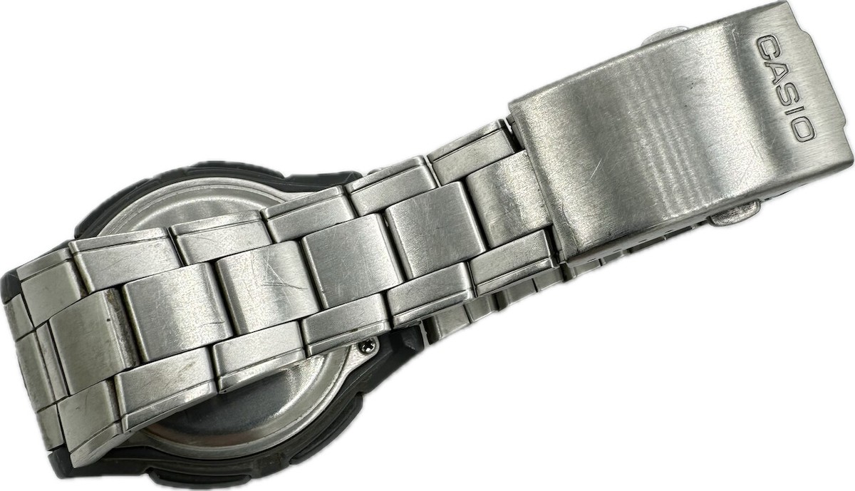 Vintage 40mm Casio Telememo 30 Men\'s Digital LCD Wristwatch Chrome Plated Casio Telememo 30 - Etsy main image 4