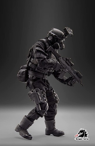 DRAGON HORSE DH S001 SCP Foundation Series MTF Alpha-1 Red Light Hand Figure - Picture 10 of 14
