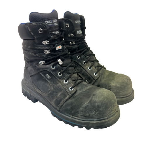 Dakota Herren 8" 557 STCP HD3 Vibram Arbeitsstiefel Schwarz Größe 11M - Bild 1 von 9