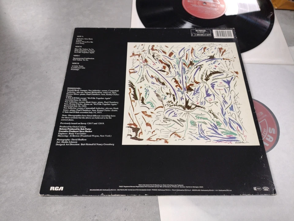 CANNONBALL ADDERLEY SPONTANEOUS COMBUSTION THE SAVOY SESSIONS DOUBLE VINYL EX - Image 3 of 4