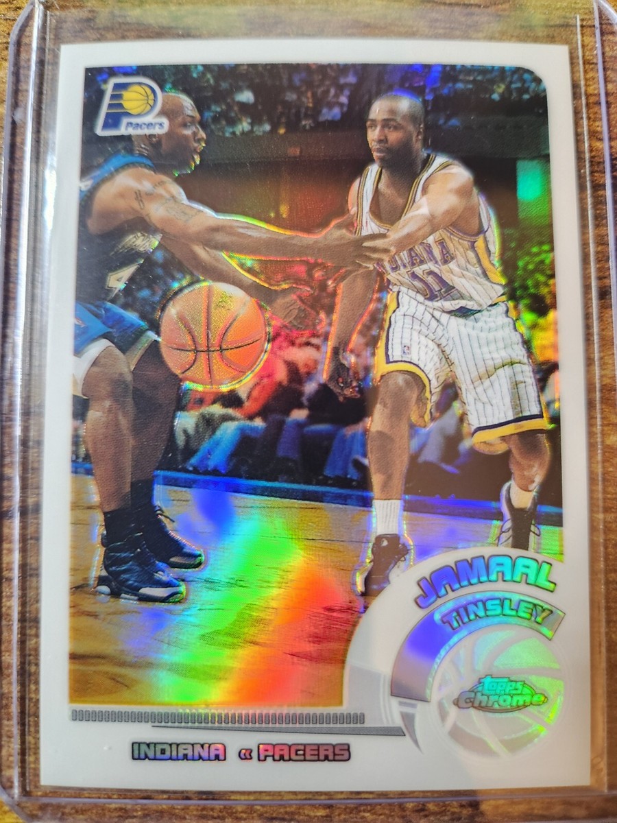 2002-03 Topps Chrome Jamaal Tinsley White Refractor 145/249 #96