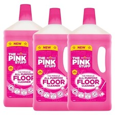 The Pink Stuff Miracle Floor Cleaner 1L - Eco-Friendly, Streak-Free, Vegan x3 2.30 per litre