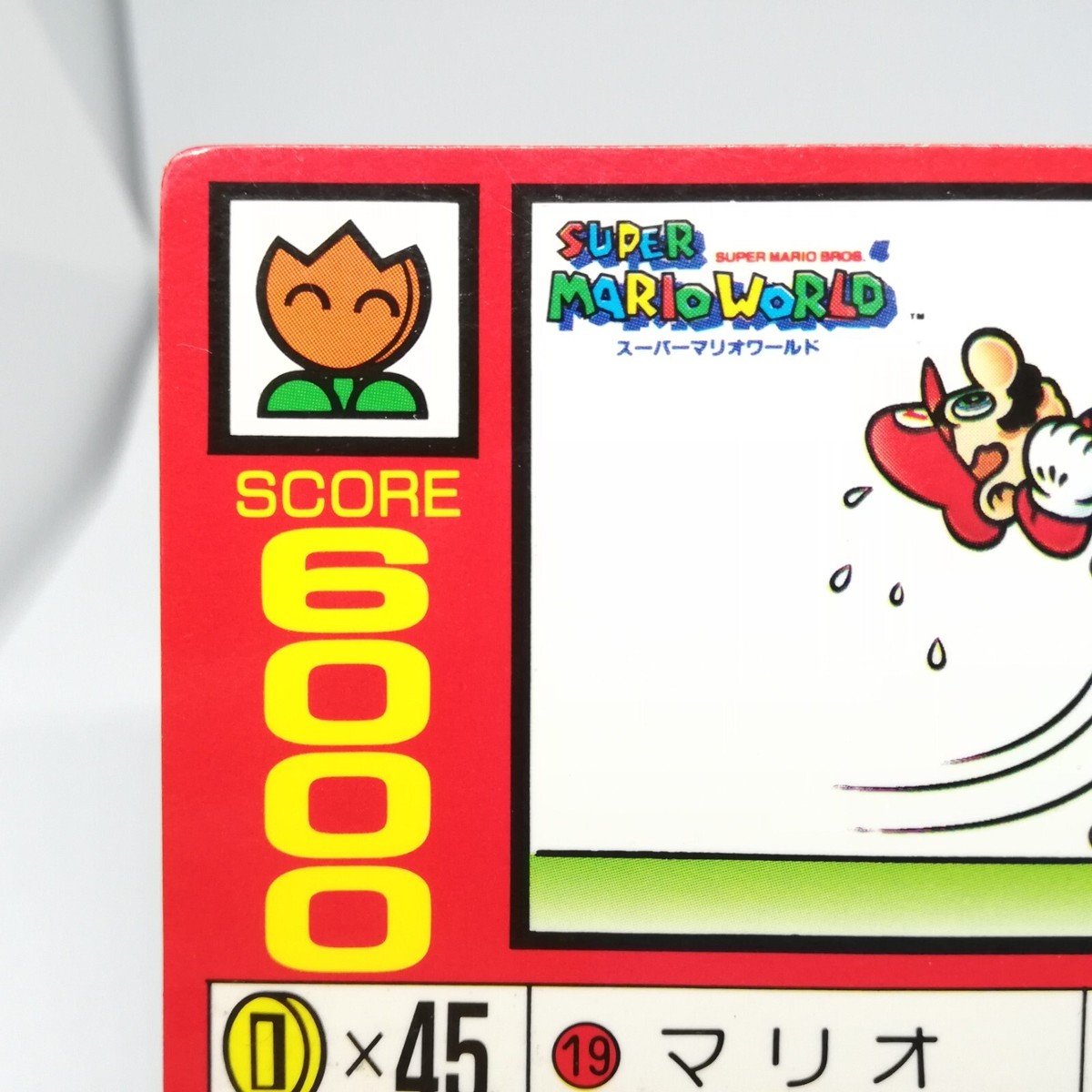 19 Mario Super Mario World CARD Nintendo Japan SFC SNES 1991 GAME