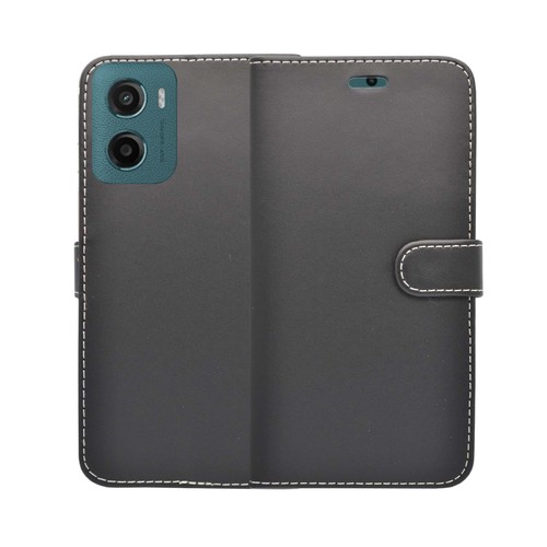 Funda tipo billetera abatible de cuero PU con soporte para tarjeta para Motorola G05 - Imagen 23 de 48