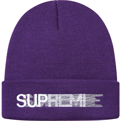 【新品未使用】Supreme Motion Logo Beanie Taupe Supreme Motion Logo Beanie (SS23) - $38