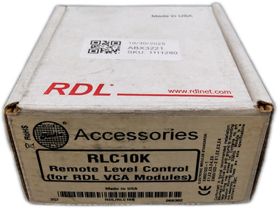 RDL RLC10K Controller for RDL VCA Modules