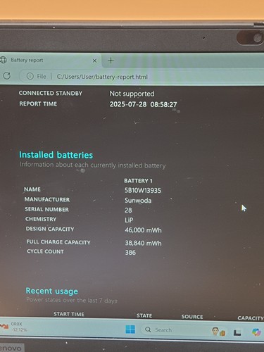 Lenovo ThinkPad L13 GEN 1 13.3 " i5-10210u 1.6GHZ 8GB ,256GB SSD WIN 11.,SL.3 - Picture 12 of 17