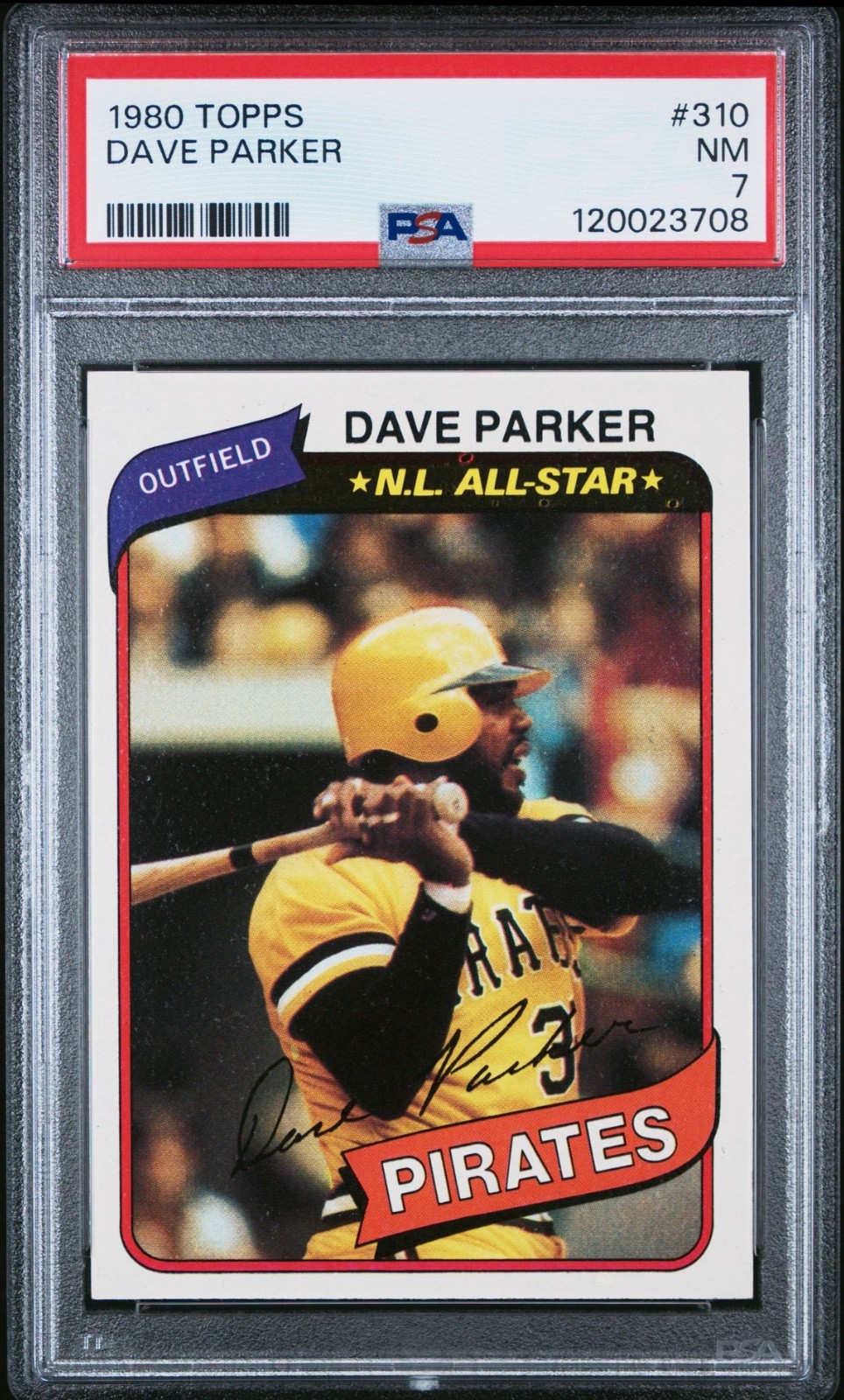 1980 Topps Baseball #310 Dave Parker PSA 7