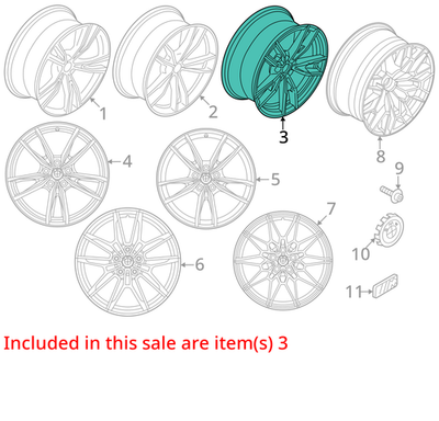 bmw 19インチホイール Factory OEM 19