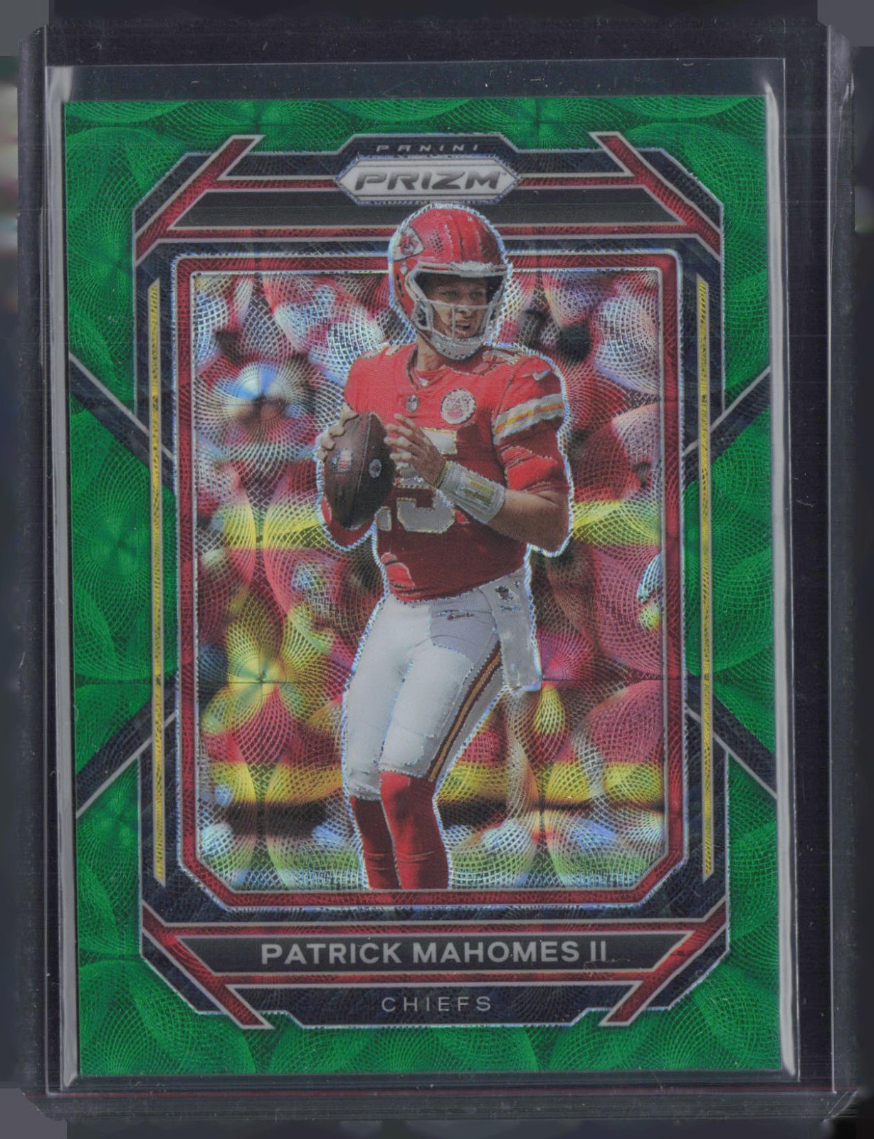 2022 Panini Prizm Scope Green #139 Patrick Mahomes II 62/75