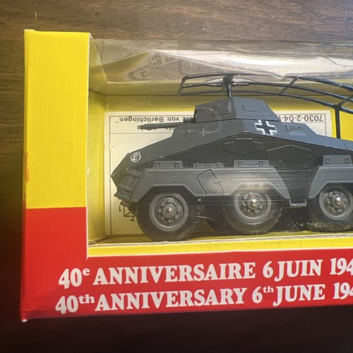 Solido 40 Th Anniversary Special Military Vehicle Sdkfz 232 Bussing Nip - Picture 2 of 9
