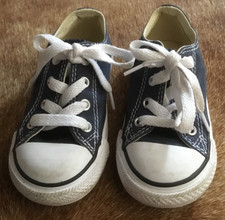 Converse All Star Sneaker Size 7 Infant Blue and White