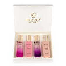 Set Regalo Profumo Lusso Lunga Durata per Donna (4x20ml) Fresco Stock