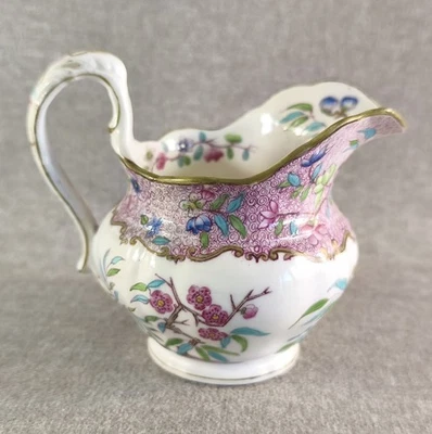 POT A LAIT EN PORCELAINE ANGLAISE MINTON JUG ENGLISH PORCELAIN - Photo 1/4