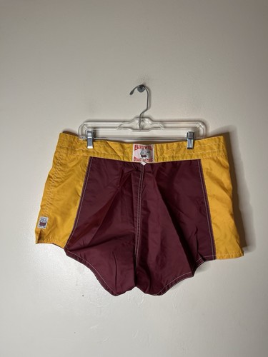 Vintage Birdwell Beach Britches shorts 2.5” Tagged Size 38 Rare Color 2 Tone NOS - Picture 9 of 13
