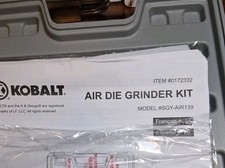 Florida Pneumatic Die Grinder Kit W Extras Fp-3751k Florida Pneumatic Die Grinder Kit W Extras Fp-3751k