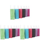 3 PCS Tüten Geburtstag Mitgebsel Bunte Papiertüten Farbenfrohe Taschen