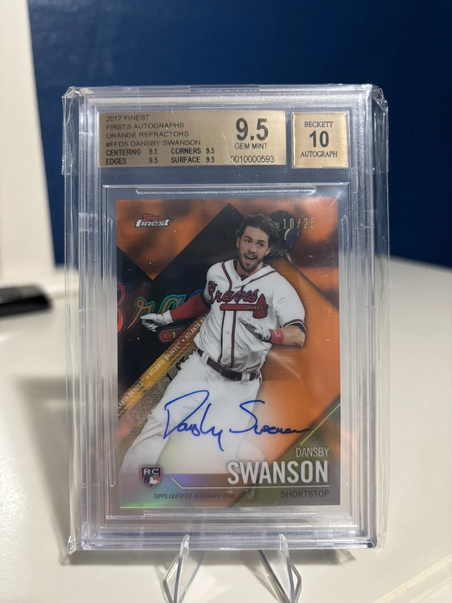 Dansby Swanson Autograph Baseball Cards for sale | eBay