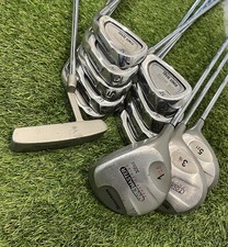 Mens Right Handed Starter Set of Howson Golf Clubs Regular Flex Steel Shafts