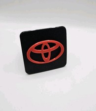 Toyota Tacoma Tundra Rav4 Red Tow Hitch Coverplugcap For 2 Receivers