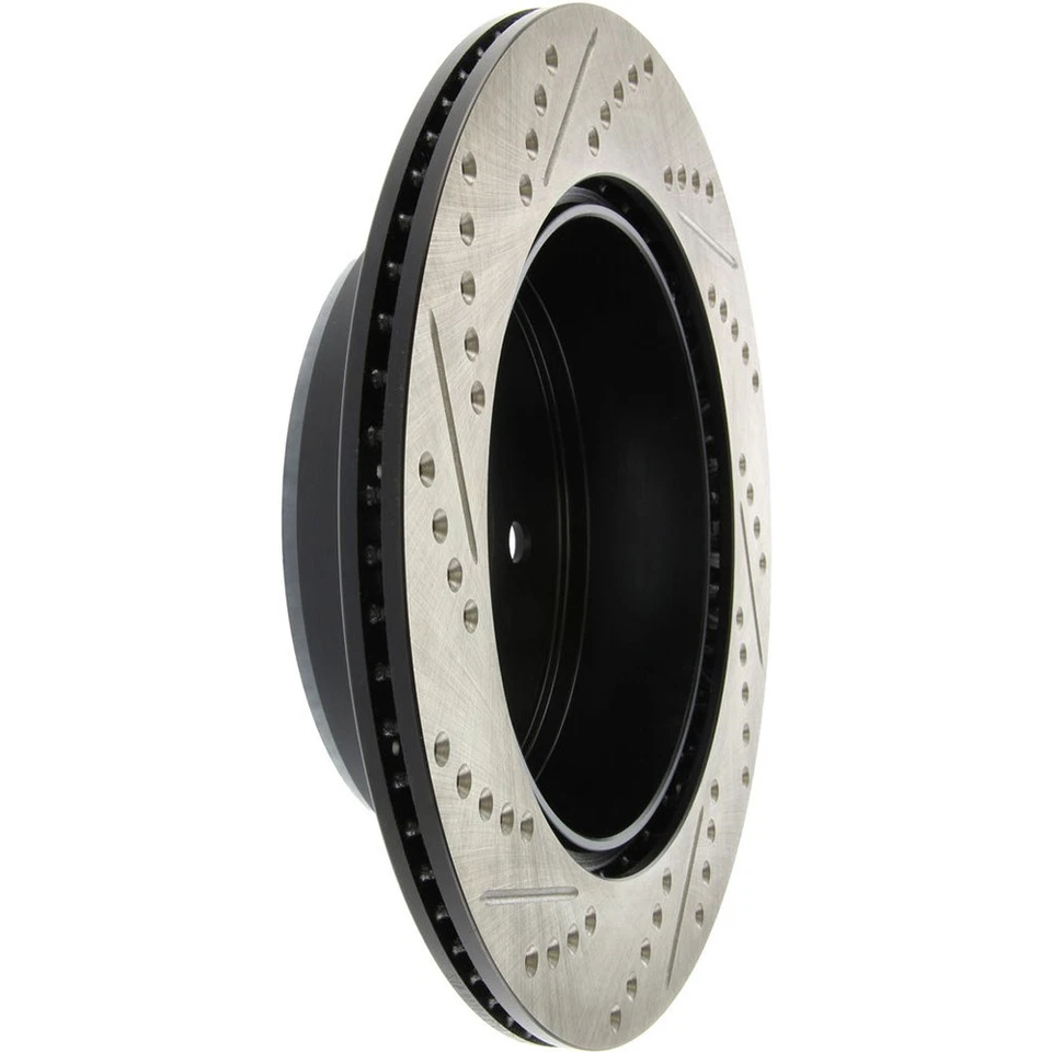 Rotor de freno trasero izquierdo StopTech 127.44189L perforado para 13-19 GS350 / 14-19 IS350 Foto 4 de 4