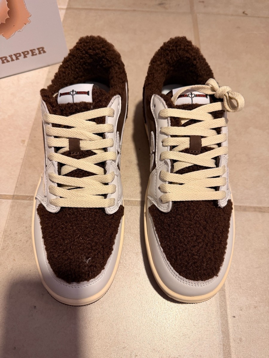 Cold Sins JACK THE RIPPER X LABUBU CUSTOMS Size 8.5 Men display picture 2