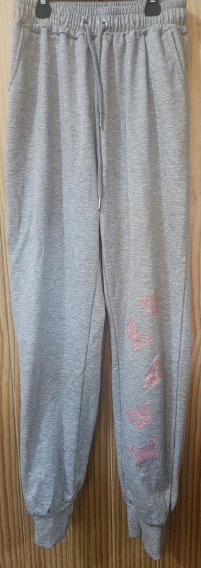 Girls Medium Butterfly Sweatpants