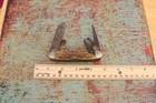 1920's Vintange Remington UMC USA Jigged Bone 4 Blade Scout Camp Knife PARTS — photo 2