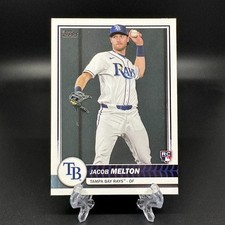 2026 Topps Flagship Collection Jacob Melton RC #3 Rays