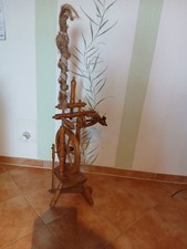Altes Spinnrad Eiche Rustikal