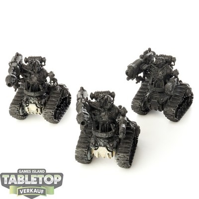 Adeptus Mechanicus - 3 Kataphron Destroyers - teilweise bemalt