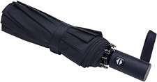 Travel Essentials Umbrella Windproof Compact Collapsible Light, Automatic, Stron