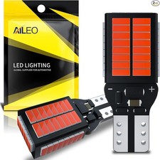 Upgraded T15 912 921 LED Bulb Red High Mount/3rd Brake Lights, 3600 Color: Red