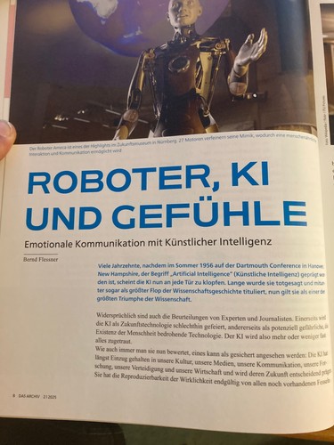 Das Archiv: Arbeit/Technik/Kommunikation 2/2025 - Gefühle - Bild 6 von 10