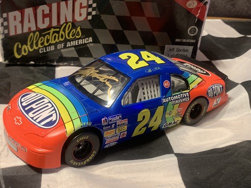 1995 Jeff Gordon Autographed #24 Dupont RCCA 1/24 - Picture 3 of 9