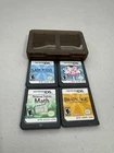 Nintendo DS Brain Age Big Brain Academy Math Lot 4 + Case Tested