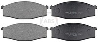 Bremsbelagsatz Scheibenbremse A.B.S. 36954 FüR F22 Nissan Cabstar 105 110 TL0 GD