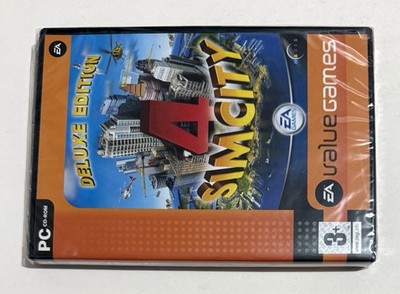 SIM City 4 Deluxe Edition PC CD-ROM Brandneu Versiegelt PAL