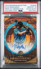 2022 Bowman Inception Baseball Cards Checklist and Odds 19