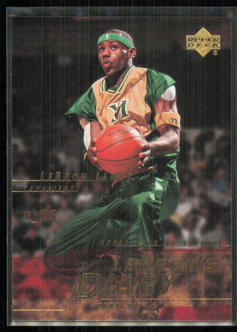 2003-04 Upper Deck LeBron's Diary LeBron James Rookie Cavaliers #LJ4